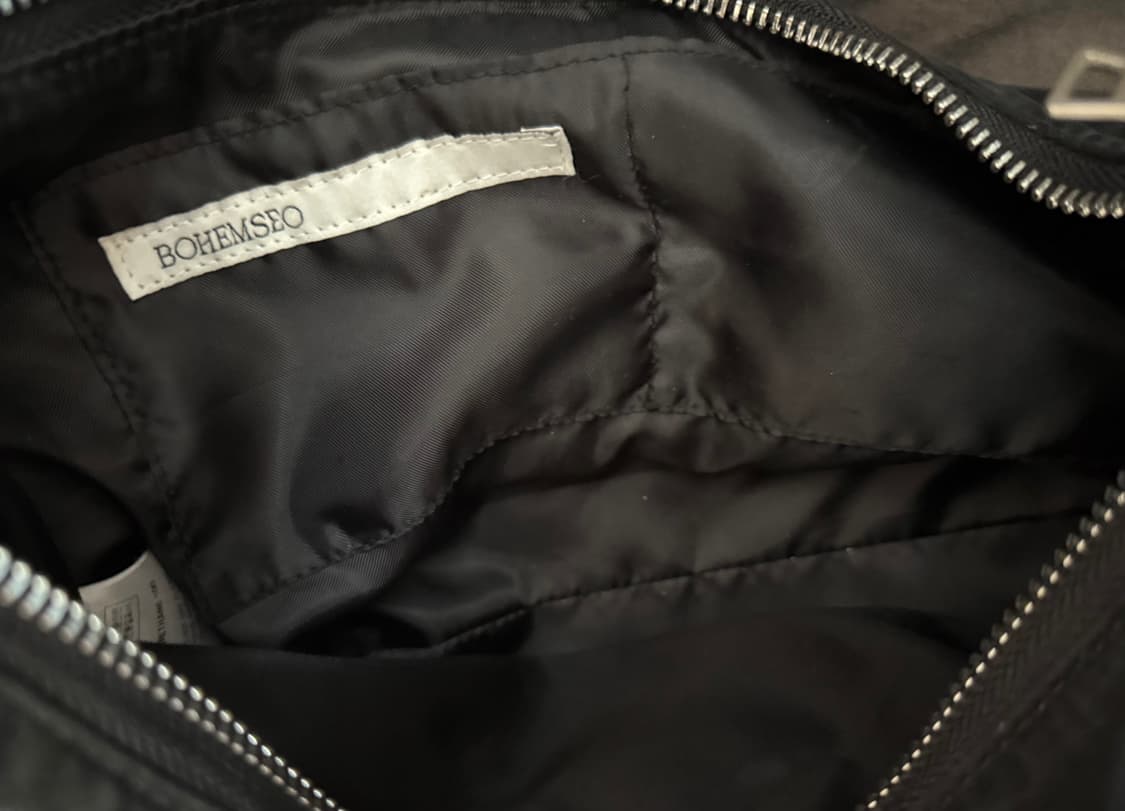 보헴서 belt hobo bag black 벨트 호보백 상품이미지4