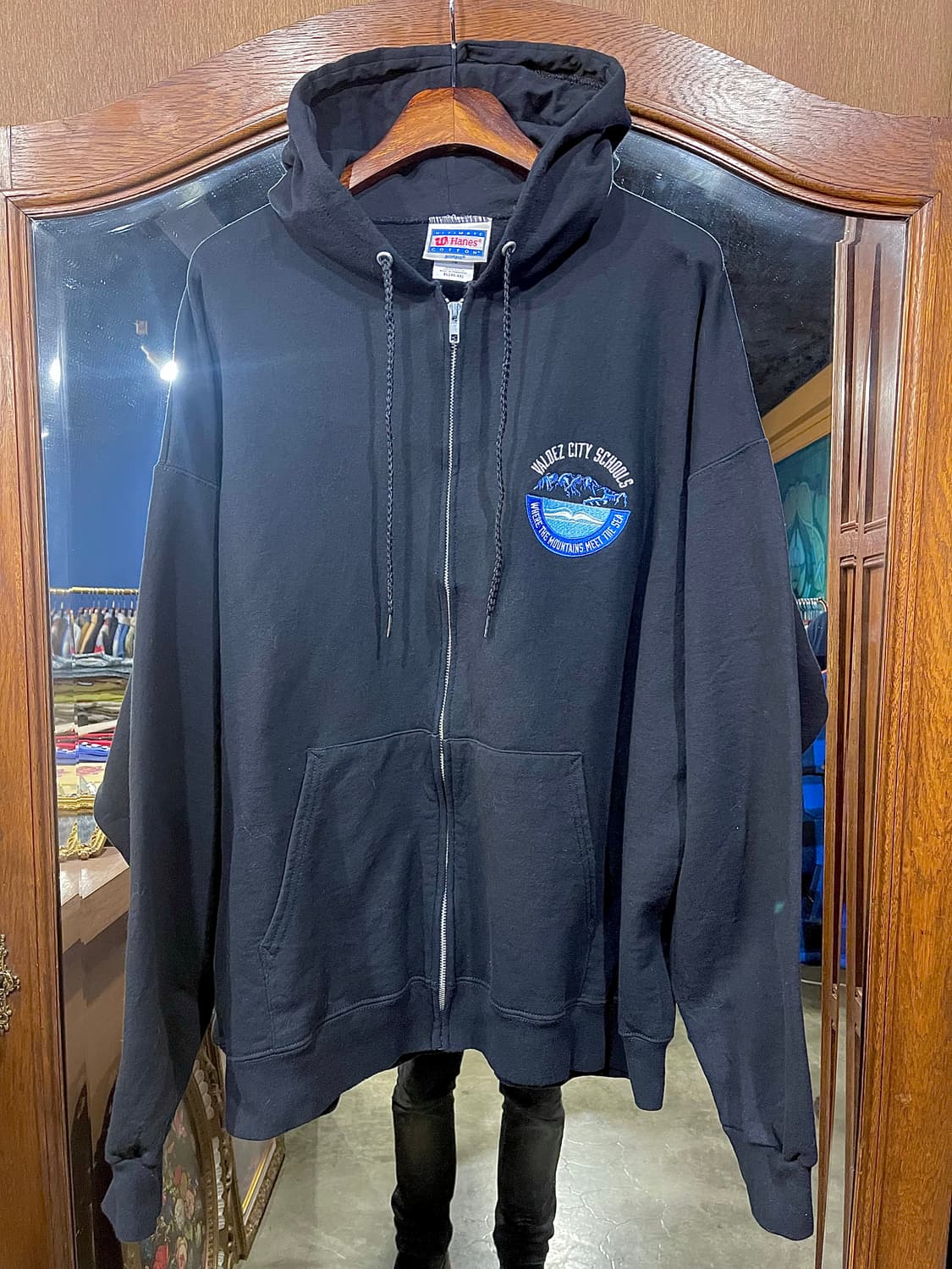 Hanes 집업 후드 상품이미지6