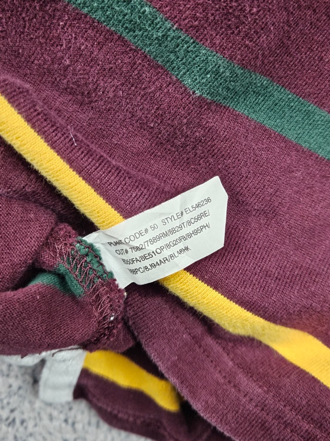 폴로랄프로렌 스트라이프 럭비 티셔츠 ( L ) / 11661 상품이미지10