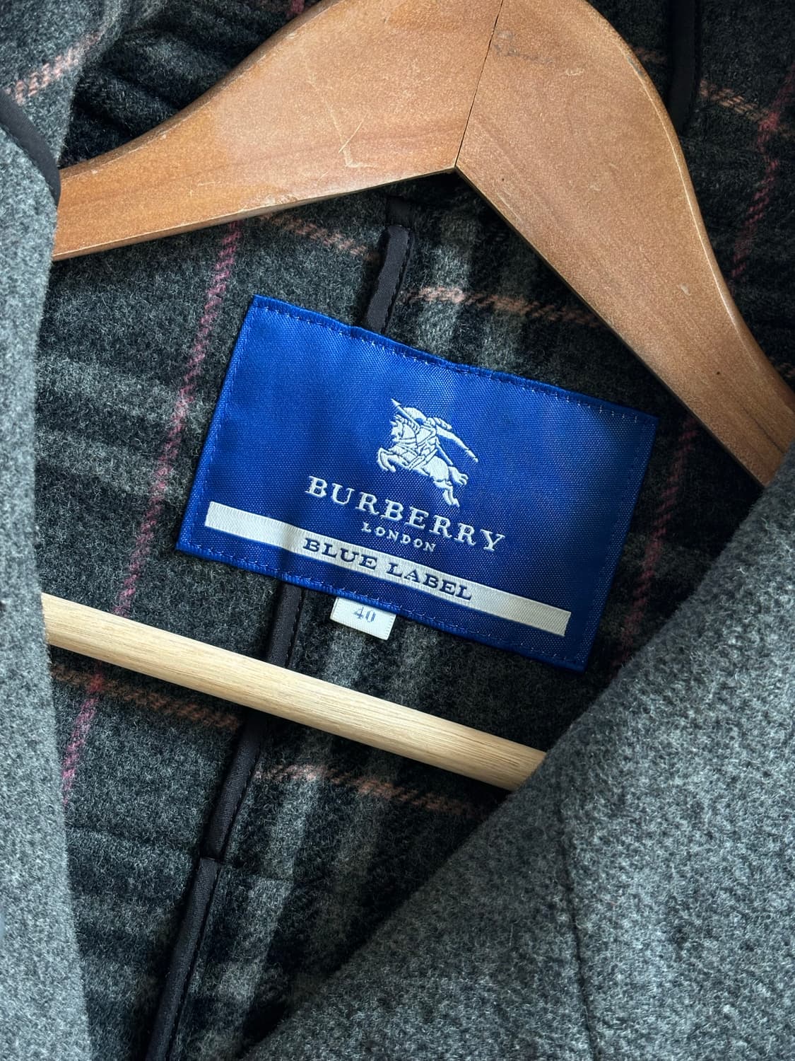 Burberry 버버리 블루라벨 울 더플 코트  상품이미지6