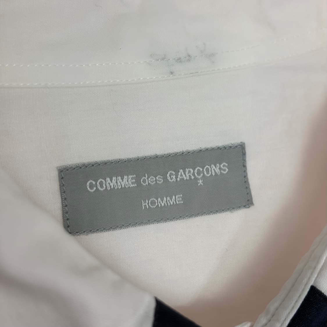 꼼데가르송 패턴 셔츠 상품이미지3