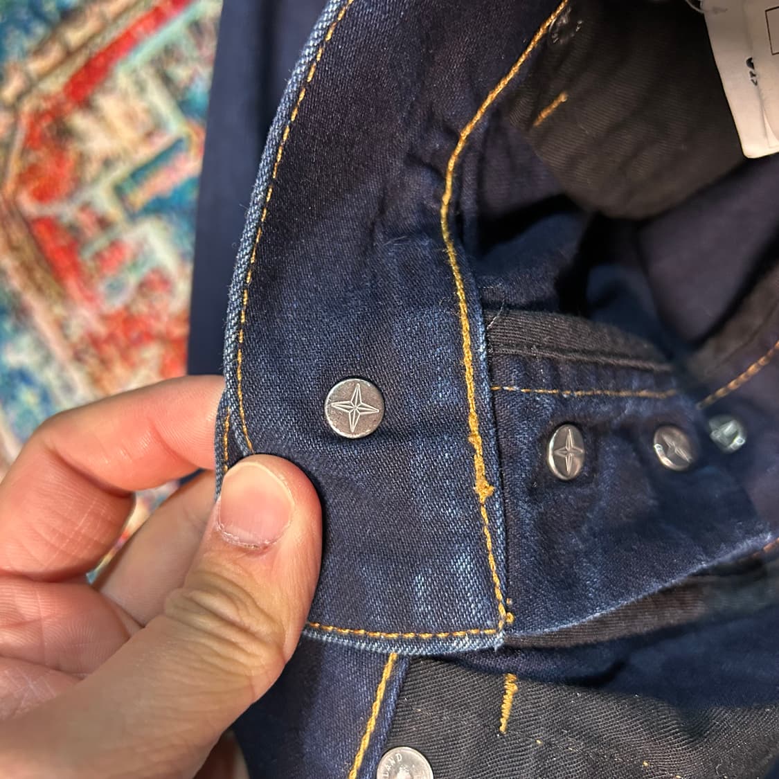 [32] 스톤 아일랜드 셀비지 생지 데님팬츠 상품이미지8