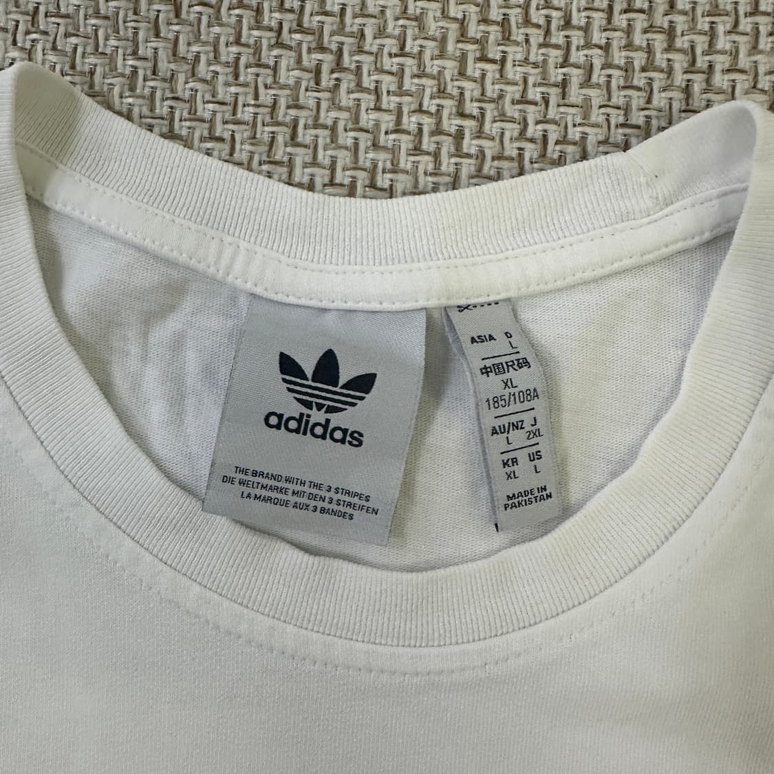 L 아디다스 트레포일 로고 반팔 0415D 상품이미지2