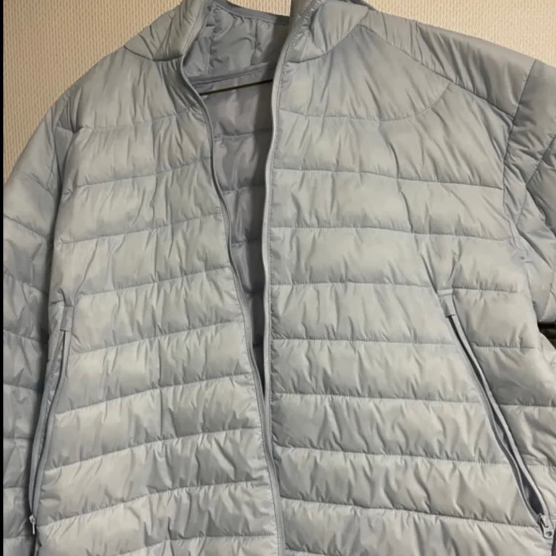 무신사 피인오 경량패딩 그레이 M 상품이미지2