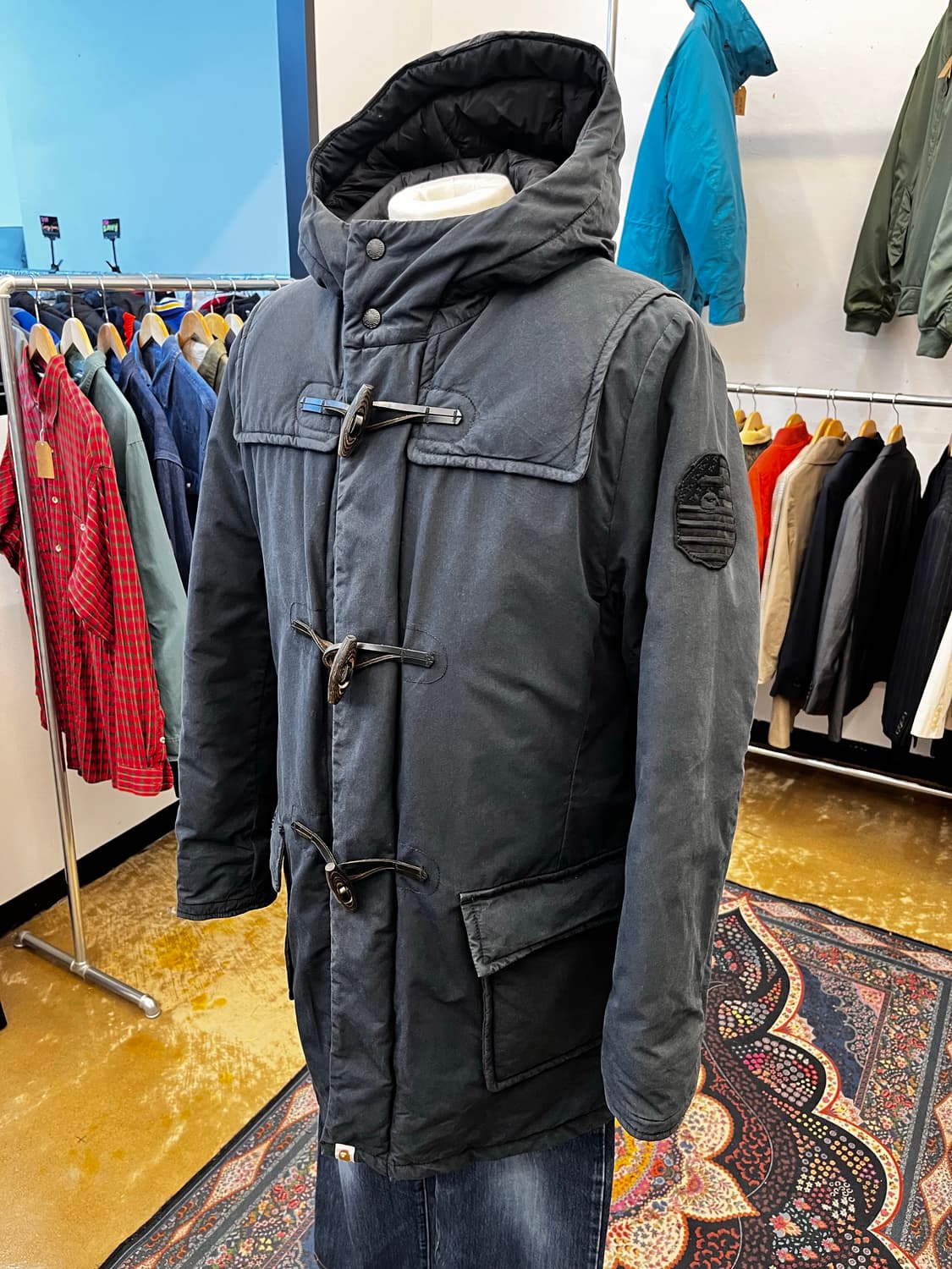 베이프 후드 더플 파카 상품이미지1