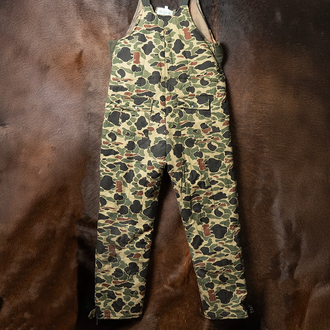 [36] 80s~ RED HEAD 덕헌터 카모 BIB 오버롤  상품이미지4