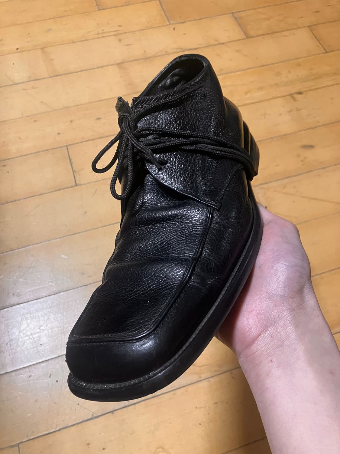 Esprendor 00s Y2K 스퀘어도 더비 슈즈 265 상품이미지2