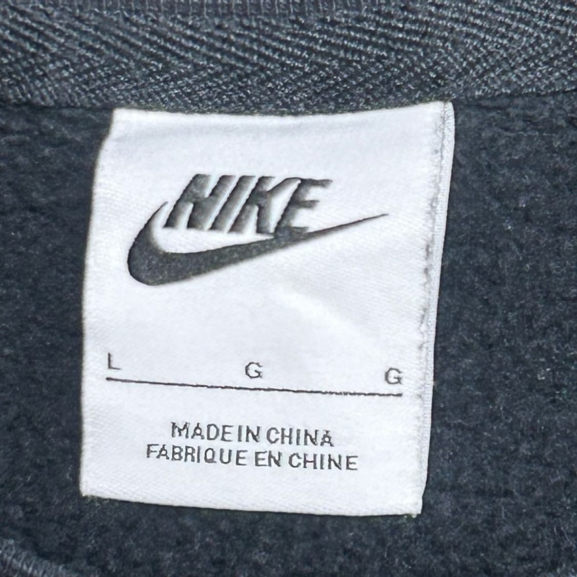 나이키 클럽 크루 스웻셔츠 블랙 L 상품이미지4