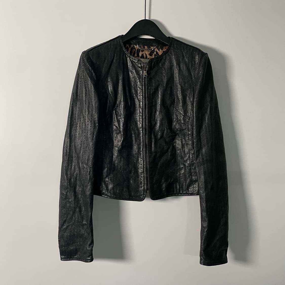 돌체엔가바나 우먼스 리얼레더 가죽자켓  (on.744)   상품이미지1