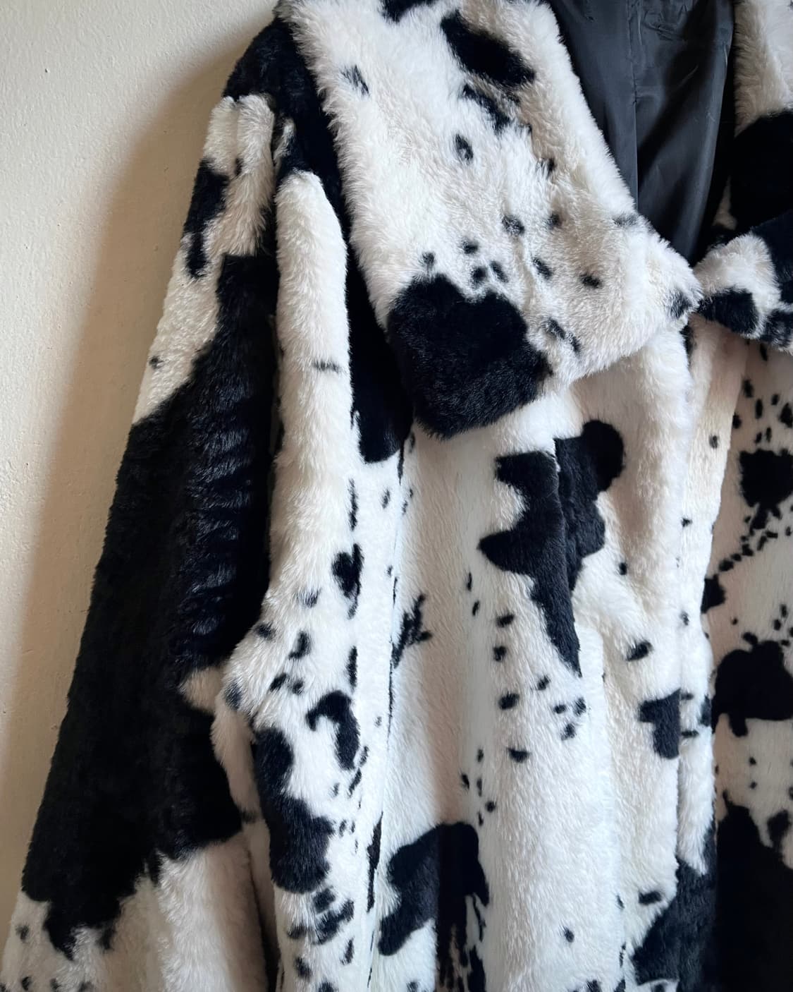 Jpn Vintage Dalmatian Faux Fur Long Coat 상품이미지7