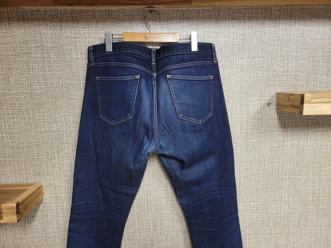 36인치 유니클로 셀비지 청바지 진청 아메카지  상품이미지4