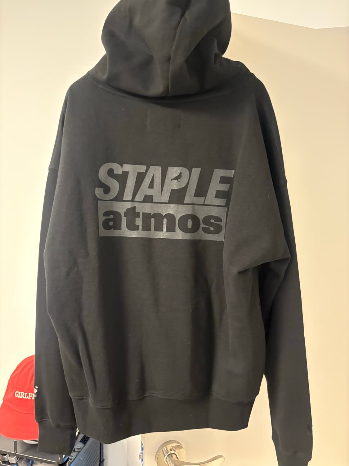 atmos x staple 아트모스 x 스테이플 후드티 L 상품이미지2