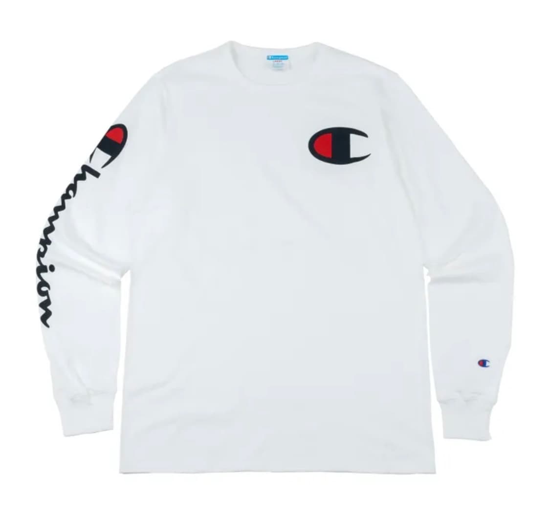챔피온 헤리티지 빅로고 롱슬리브 상품이미지1