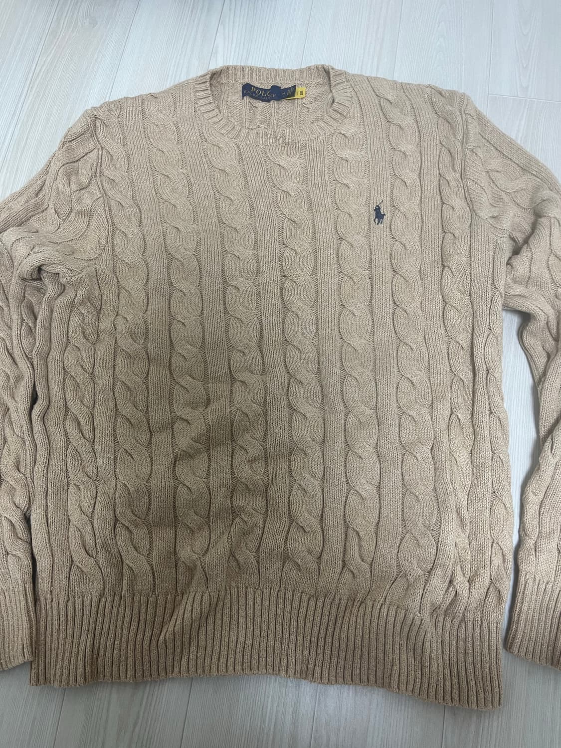 폴로 케이블니트 상품이미지1