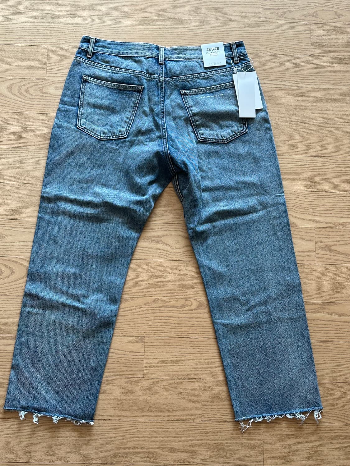 페이탈리즘 스탠다드핏 데님 48사이즈 미착용 새제품 상품이미지2