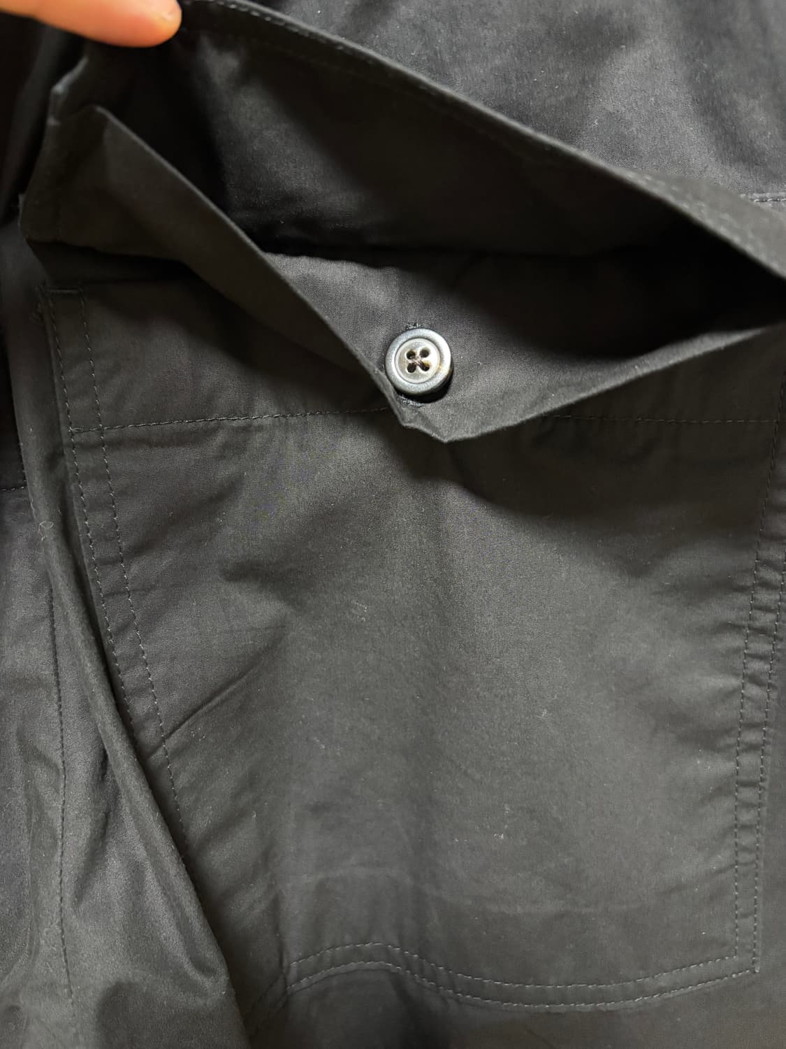 릭오웬스 다크쉐도우 22ss 드로스트링 코튼팬츠 상품이미지4