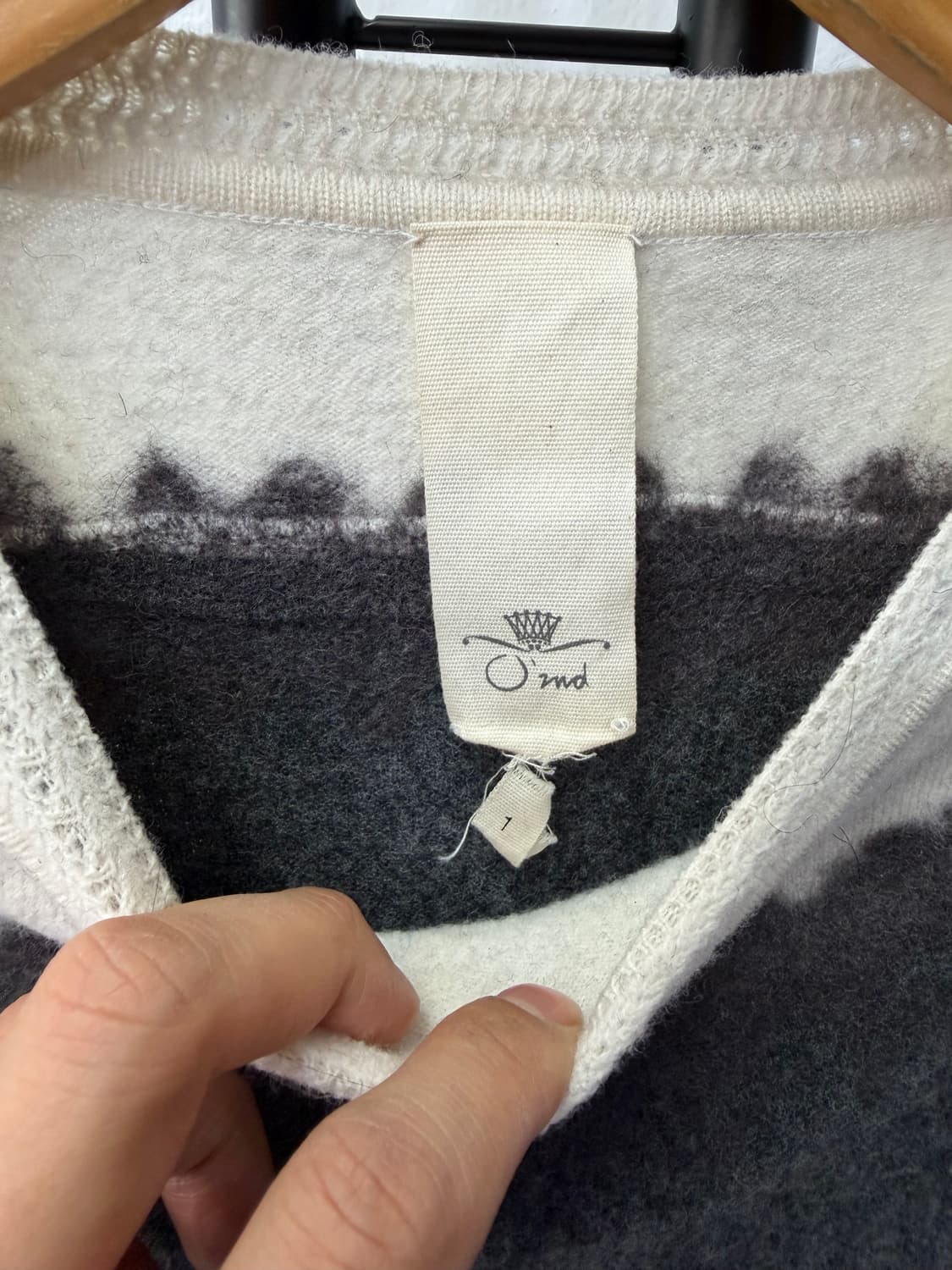 정품) 오즈세컨 한섬 니트 원피스 85 상품이미지6