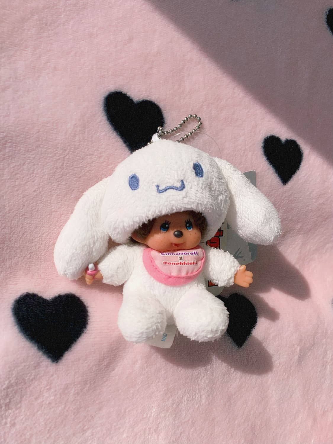 몬치치X시나모롤 콜라보 키체인 상품이미지2