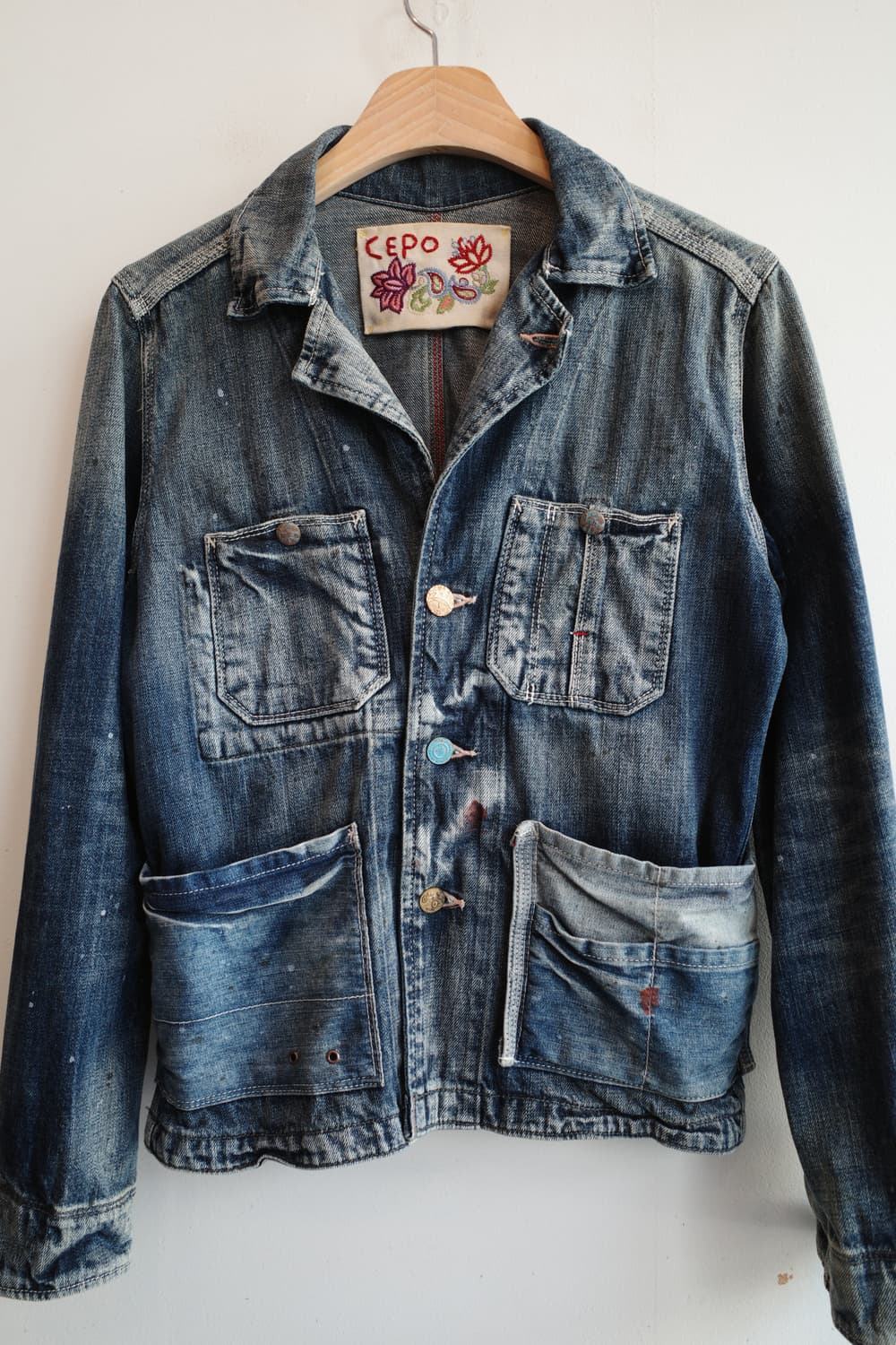 CEPO 데님 커버올 자켓  상품이미지2