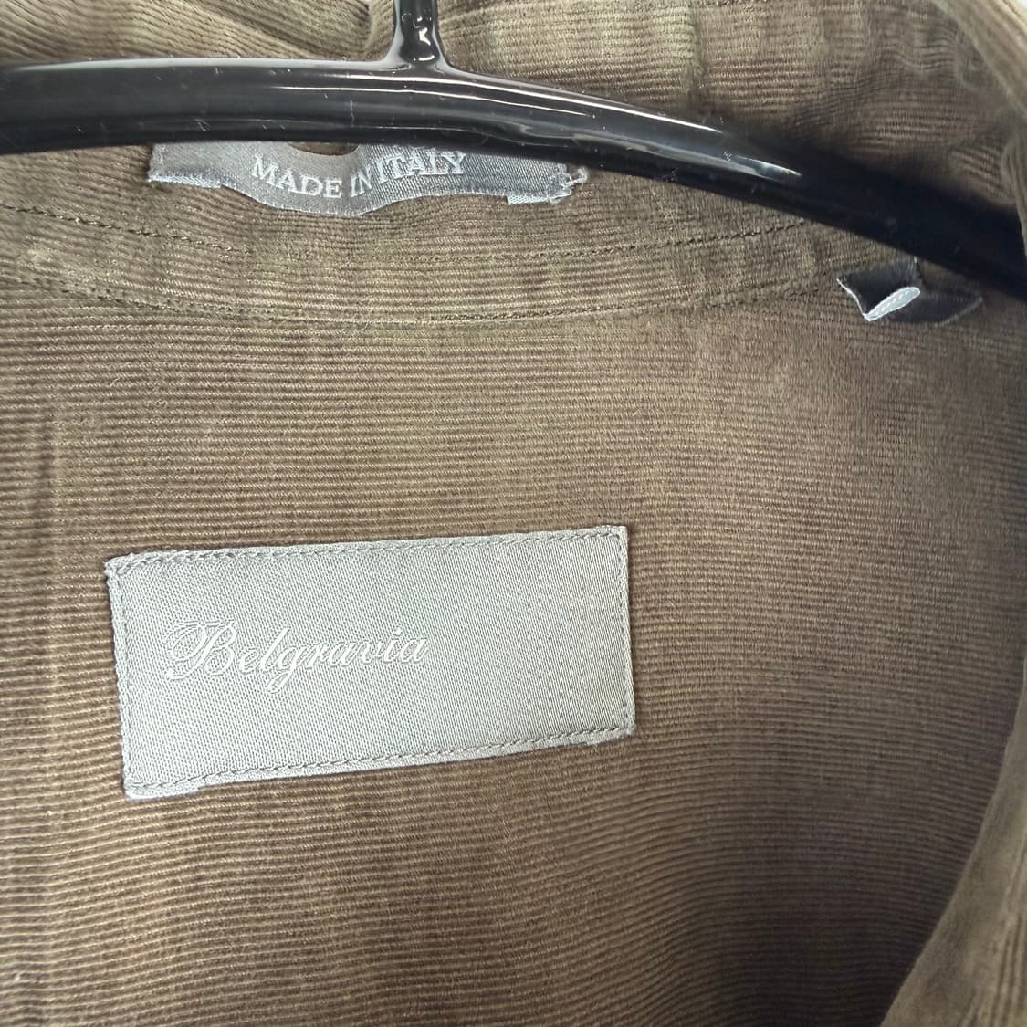 43) 벨그라비아 이태리 코듀로이 웨스턴 셔츠 브라운 상품이미지3