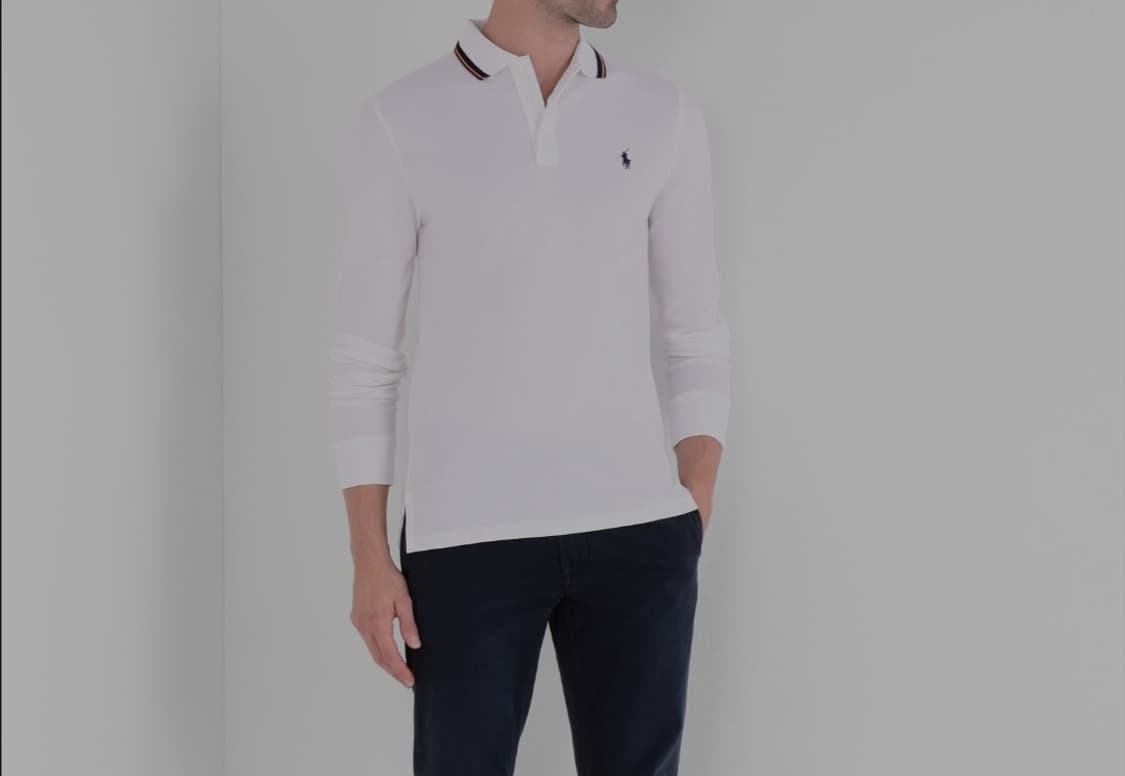 폴로랄프로렌 카라넥 스트레치 긴팔 L _ 남성 상품이미지1