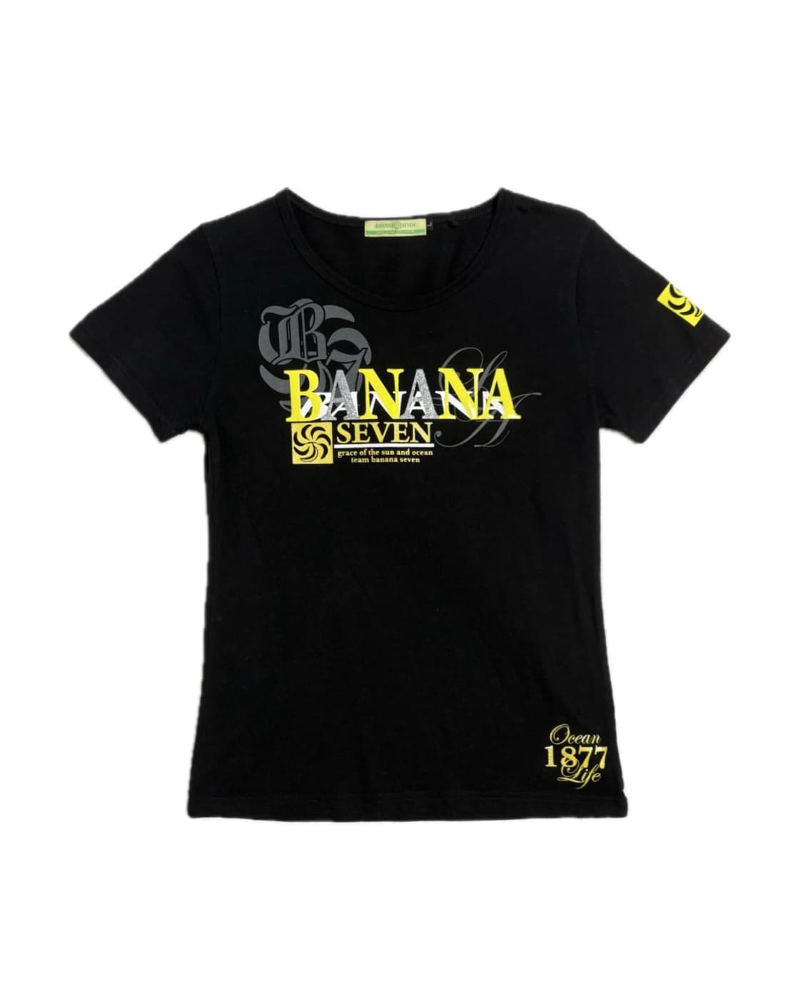 바나나세븐 반팔 banana seven 펑크 y2k punk 상품이미지1