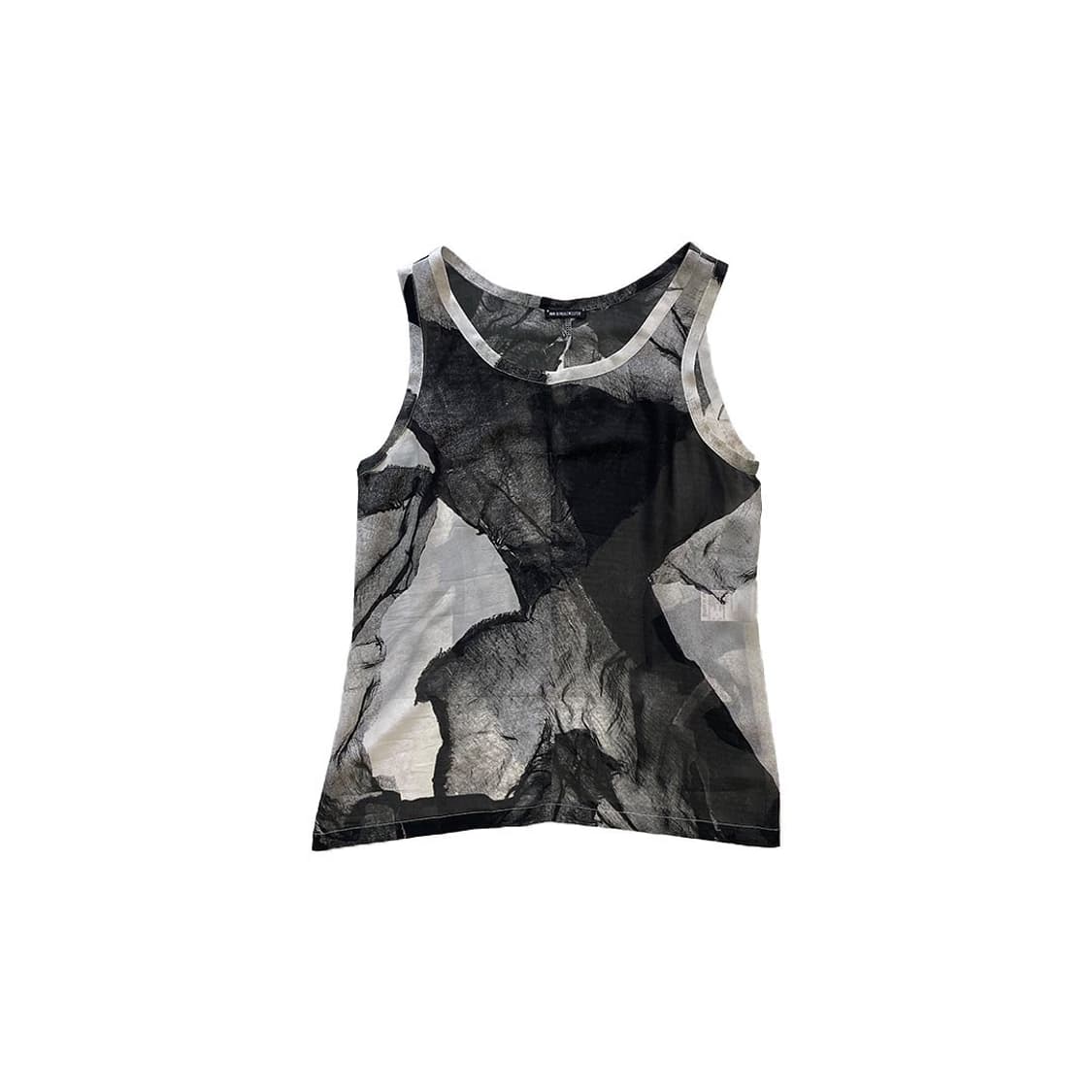 앤드뮐미스터 실크 프린팅 탱크탑 상품이미지2