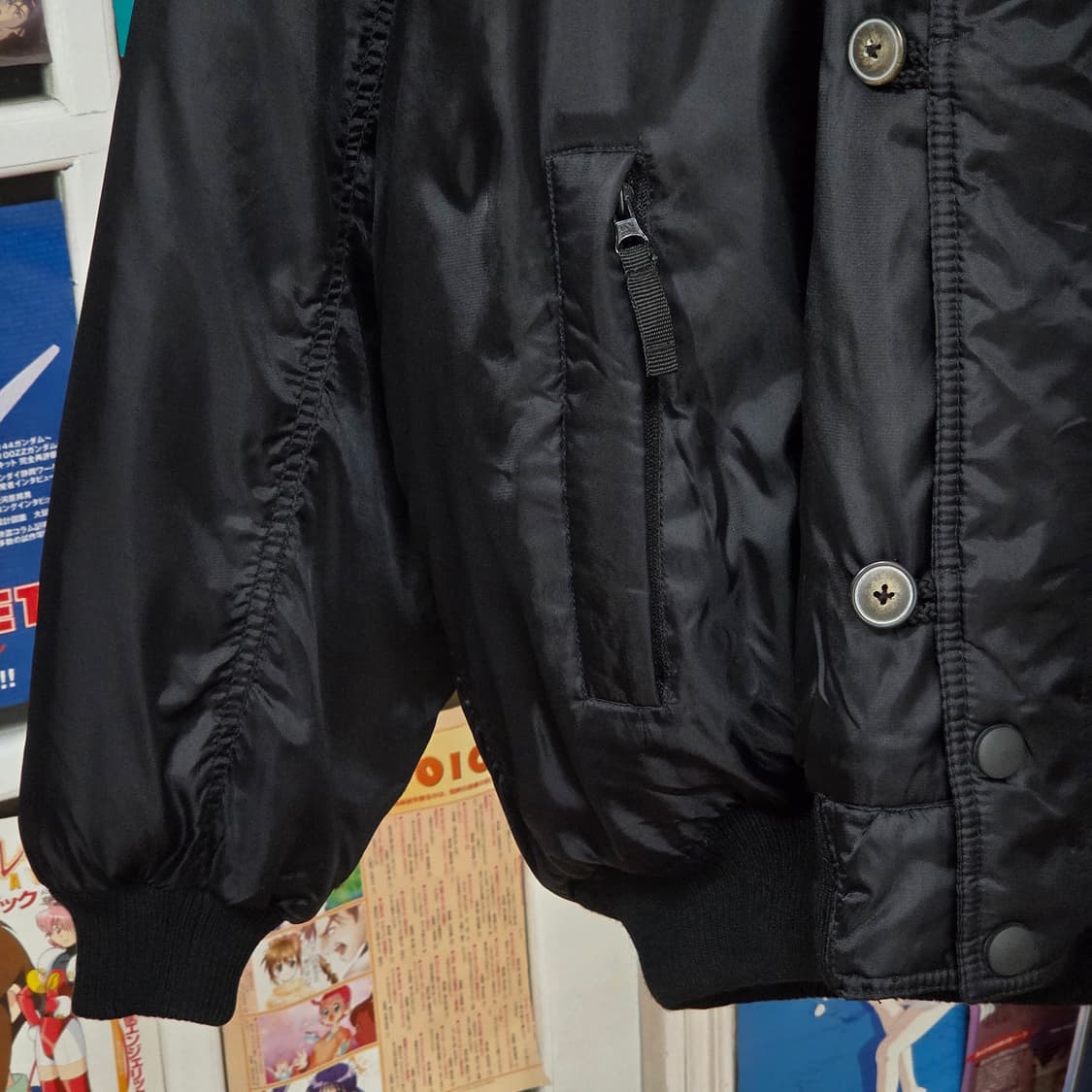 사우스 폴 올드스쿨 힙합 오버핏 항공 패딩 상품이미지4