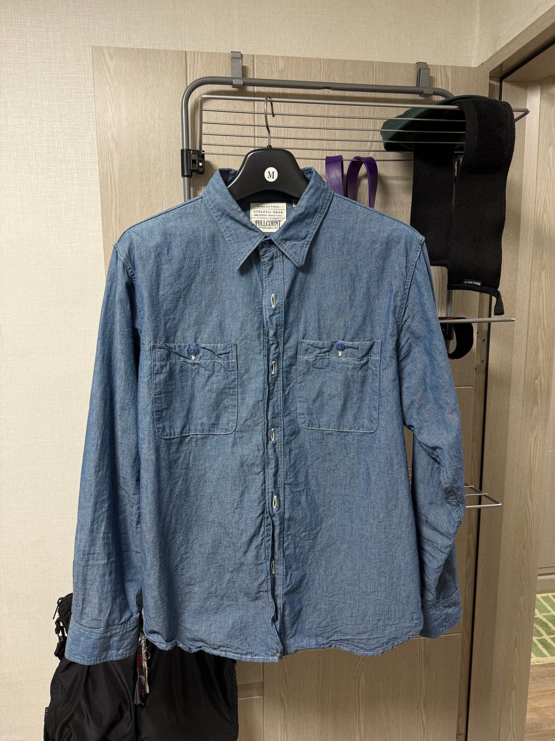 풀카운트 샴브레이 셔츠(4810) 44사이즈 상품이미지2