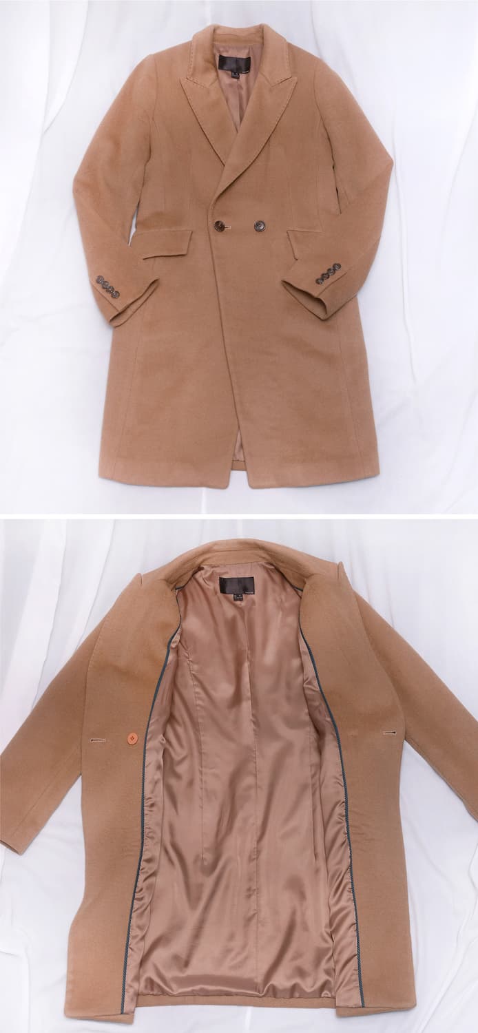 TNGT.W 캐시미어 클래식 더블 코트 (85 / 44-55) 상품이미지2