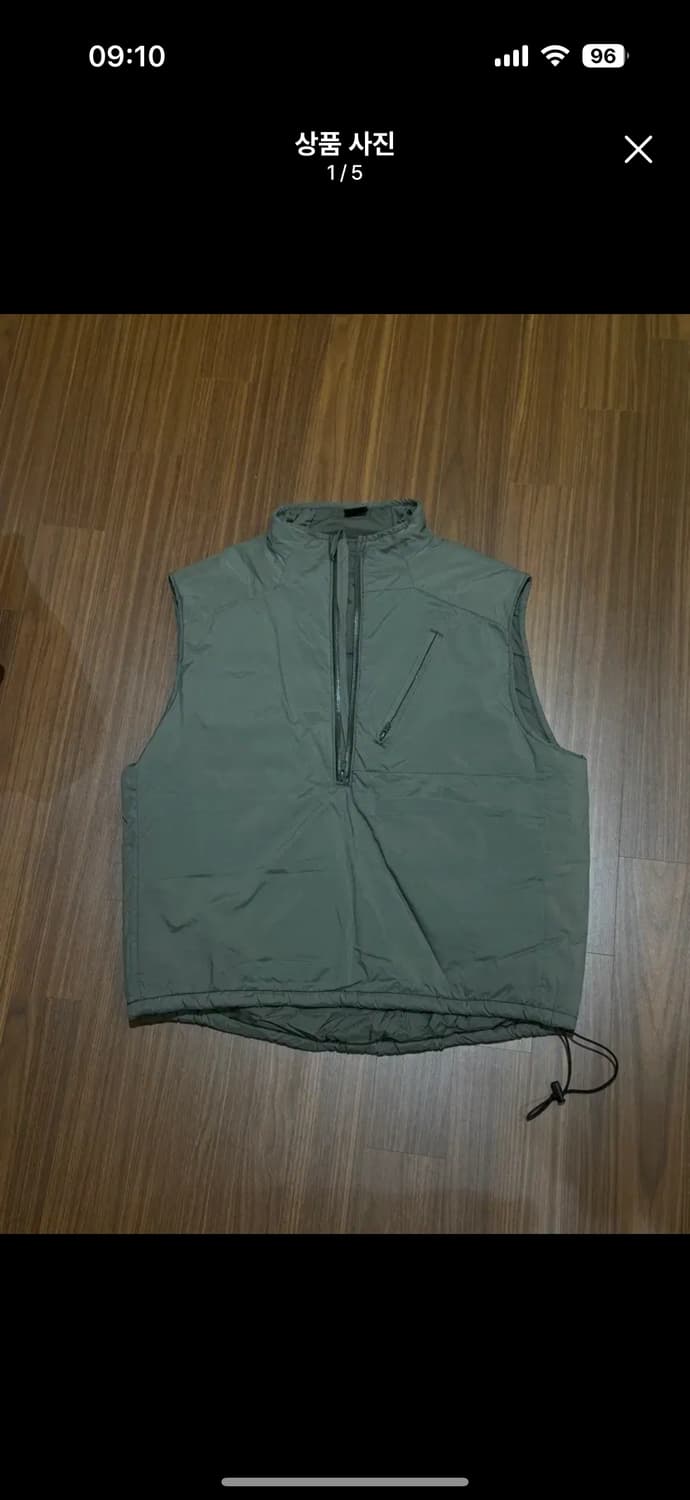 미군 프리마로프트 인슐레이티브 하프집엎베스트 조끼 상품이미지1