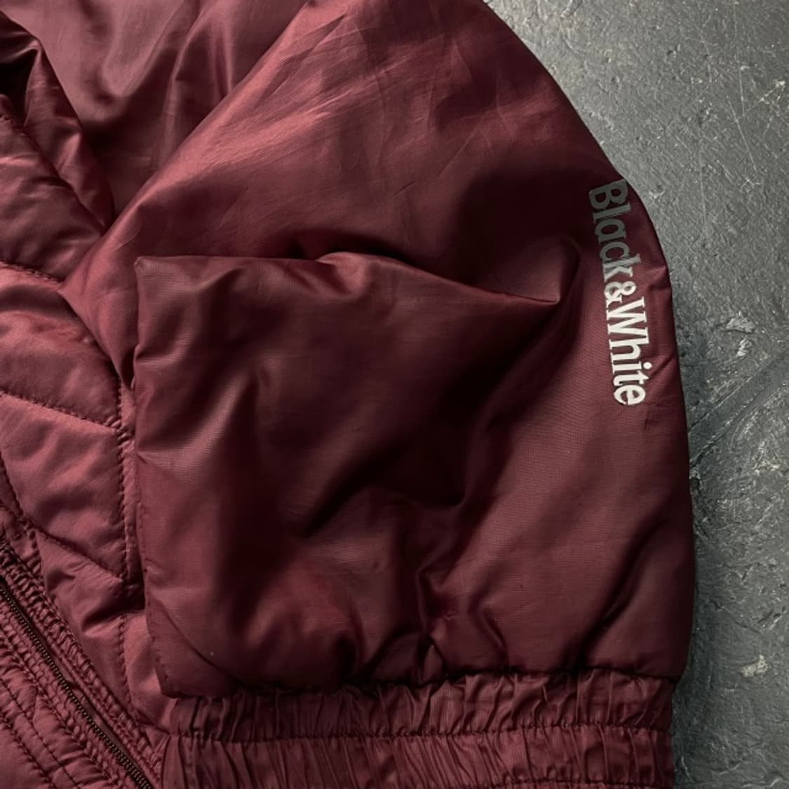 105 블랙앤화이트 방풍자켓  상품이미지4