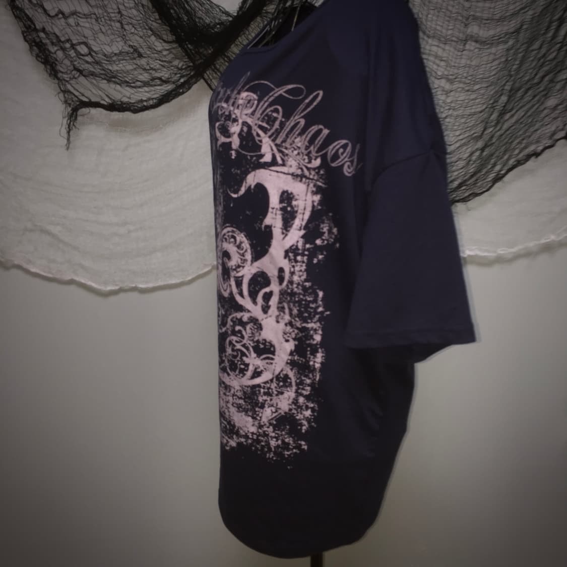 Y2k lettering off T 상품이미지4