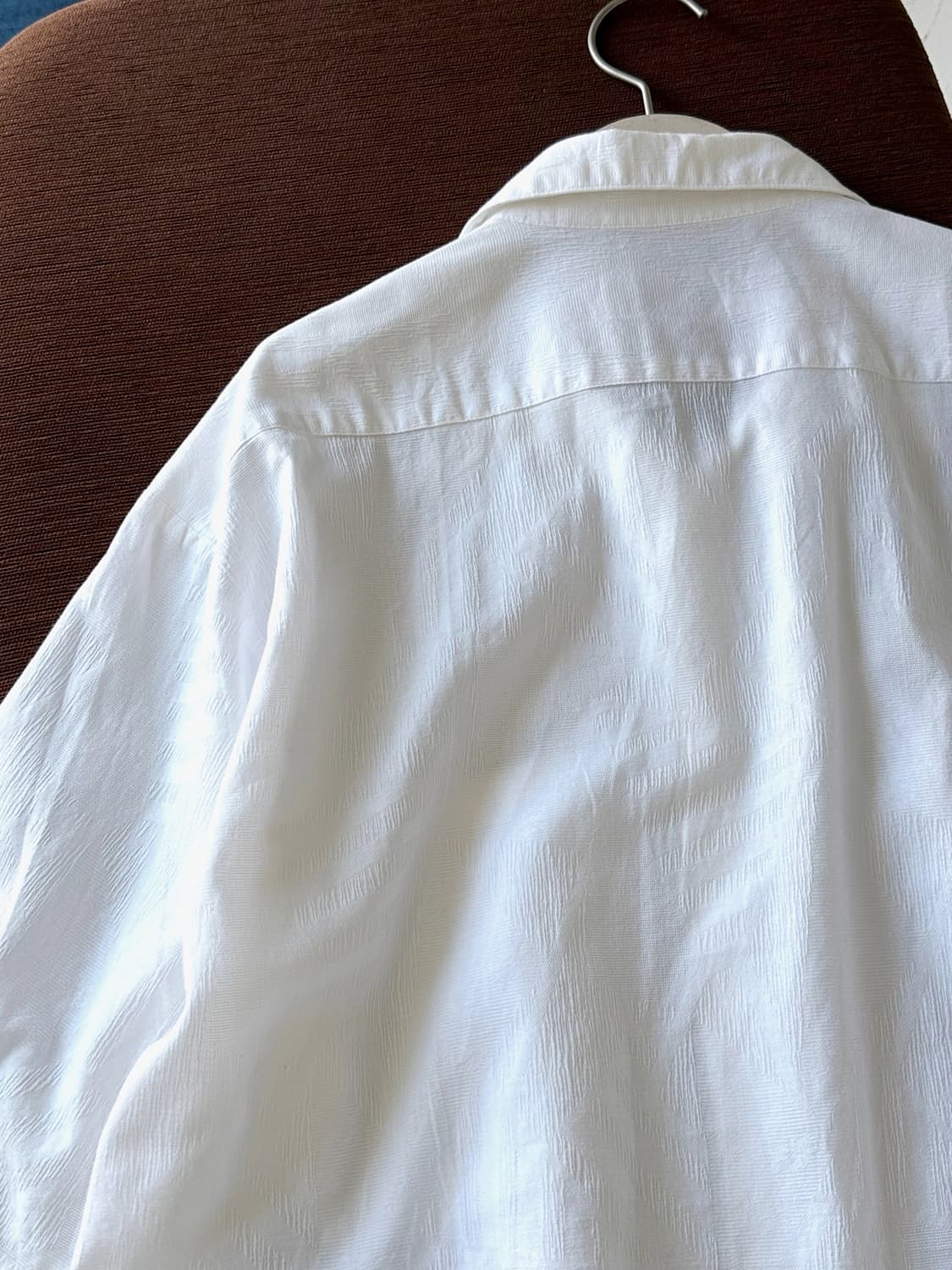 Jacquard light cotton H/S shirt 상품이미지5