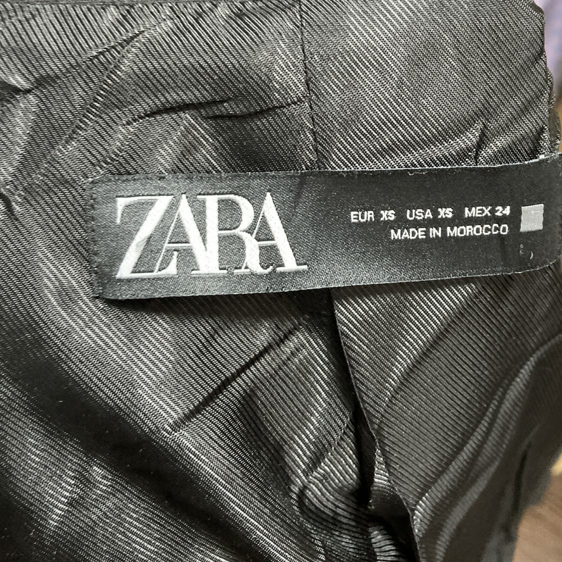 자라 여성블레이저 자켓 블랙 XS 상품이미지4