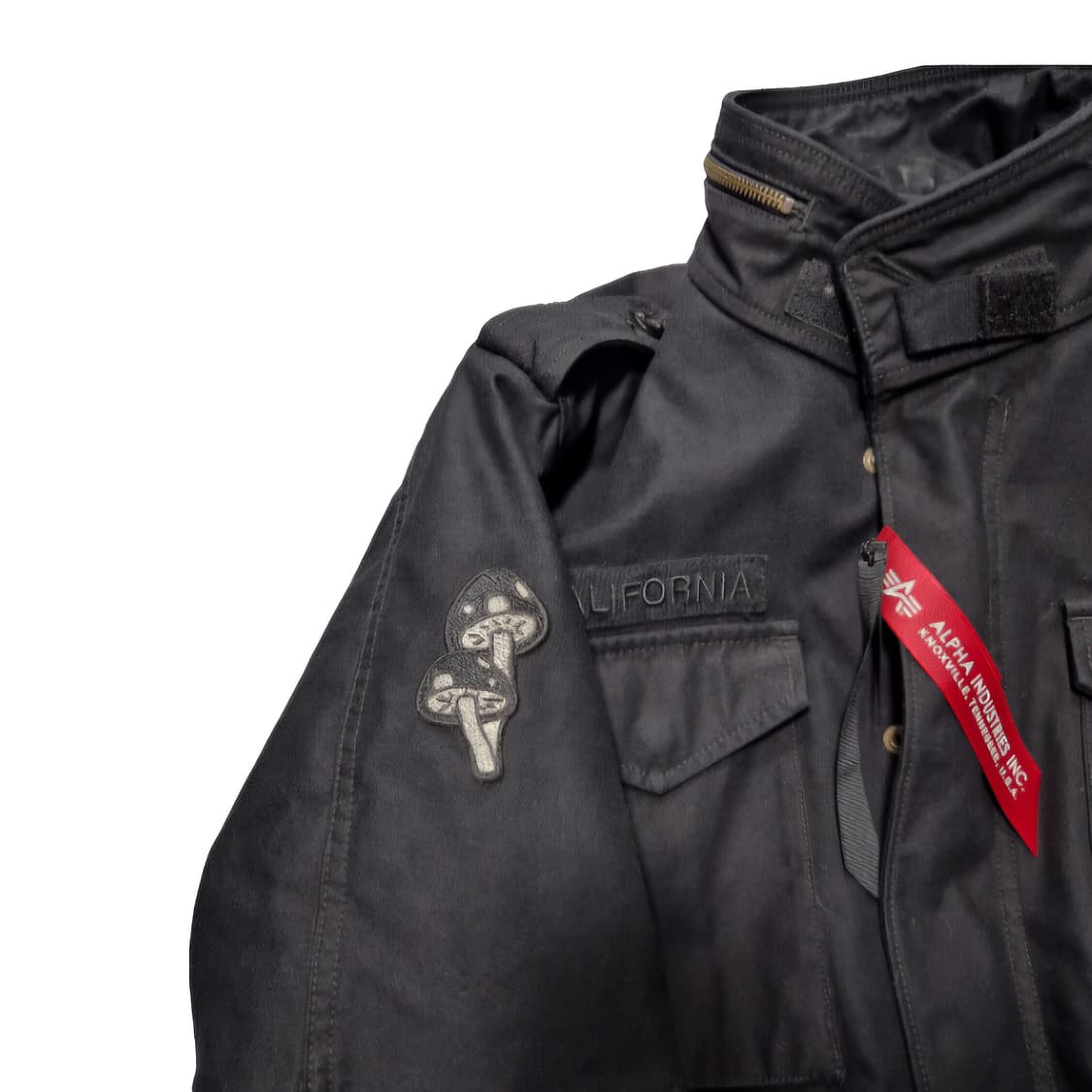 알파 인더스트리 × 스투시 콜라보 자켓 XL 상품이미지4