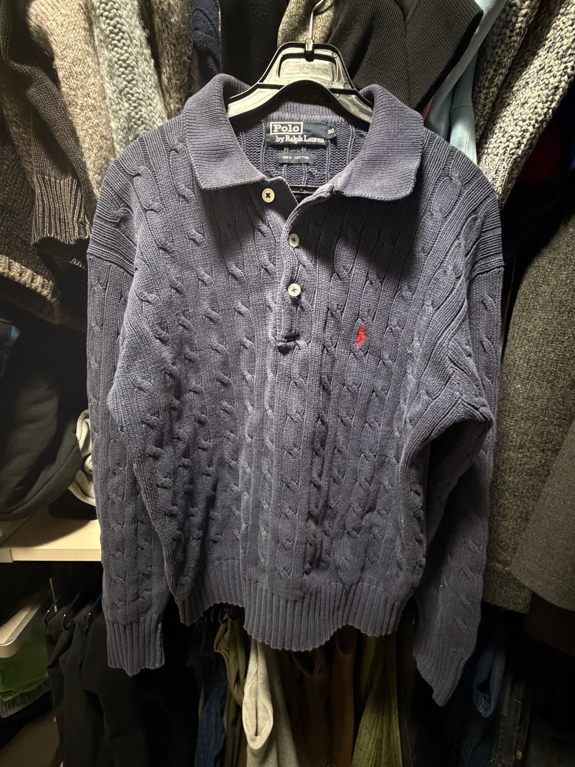 폴로 랄프로렌 니트카라티 90 상품이미지1