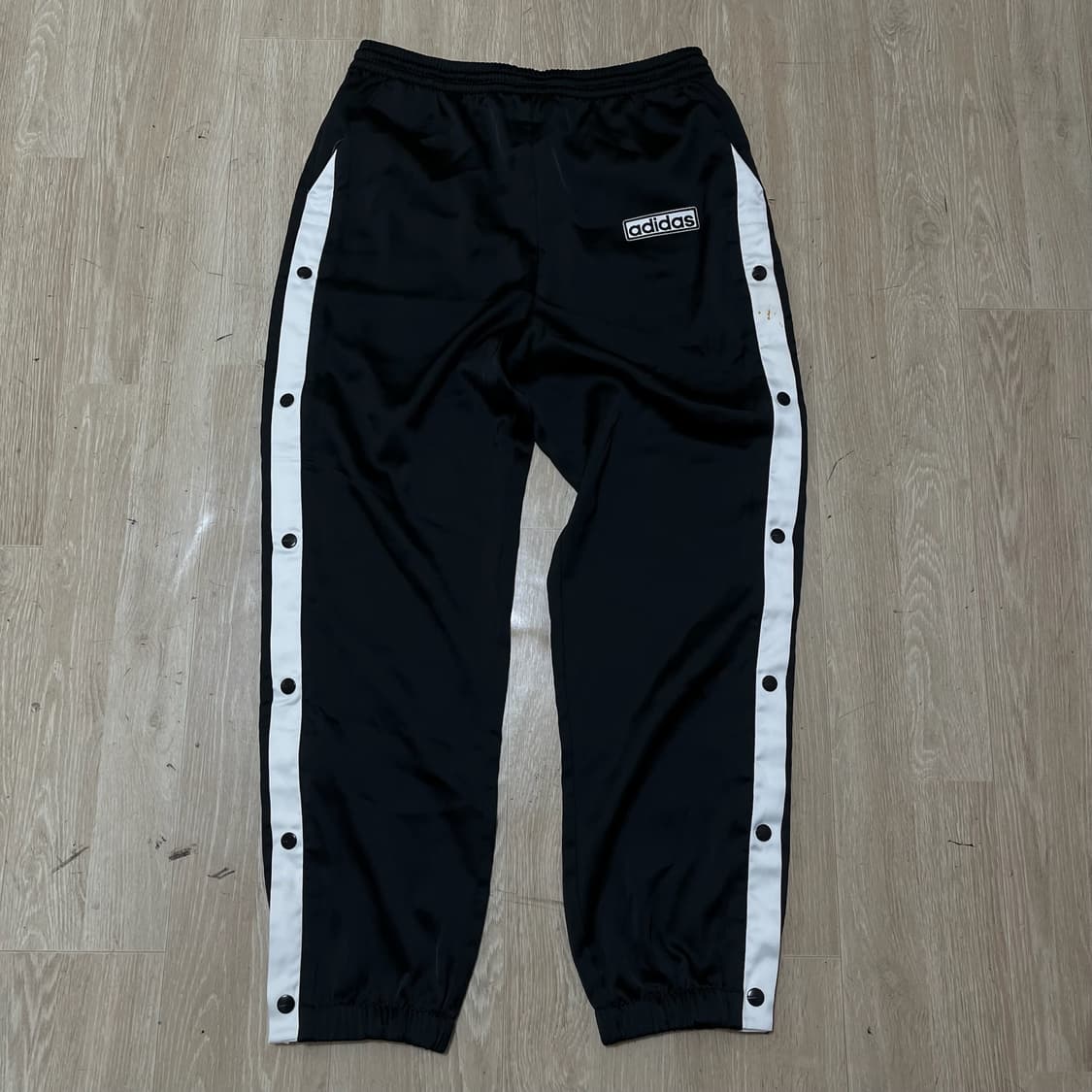 아디다스 사이드 라인 스냅 버튼 트랙팬츠 [블랙] M 상품이미지1
