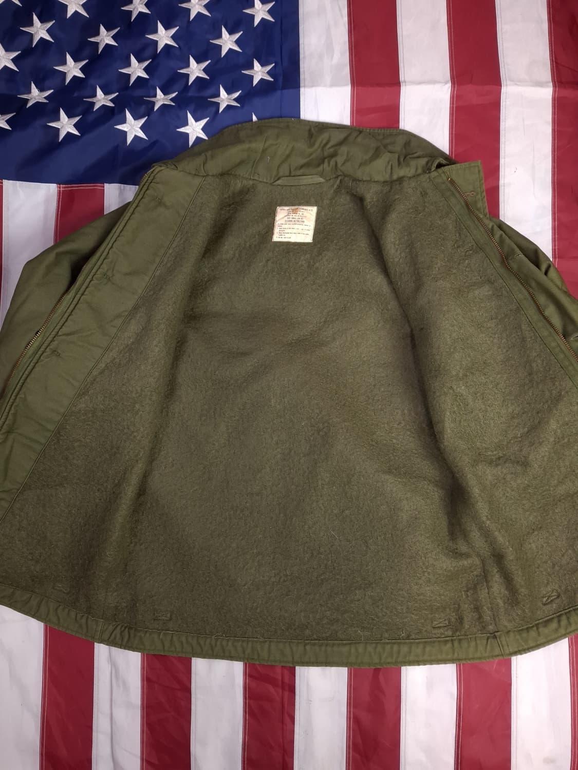 오리지날 미해군 A-2 덱자켓 상품이미지9