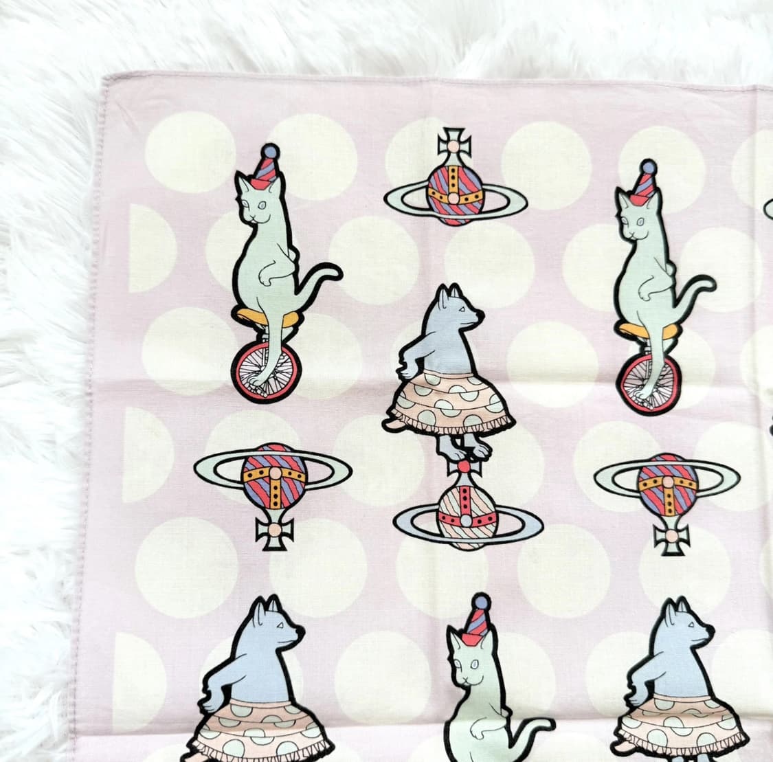 Vivienne Westwood 비비안 웨스트우드 미니스카프 손수건 퍼플 상품이미지3