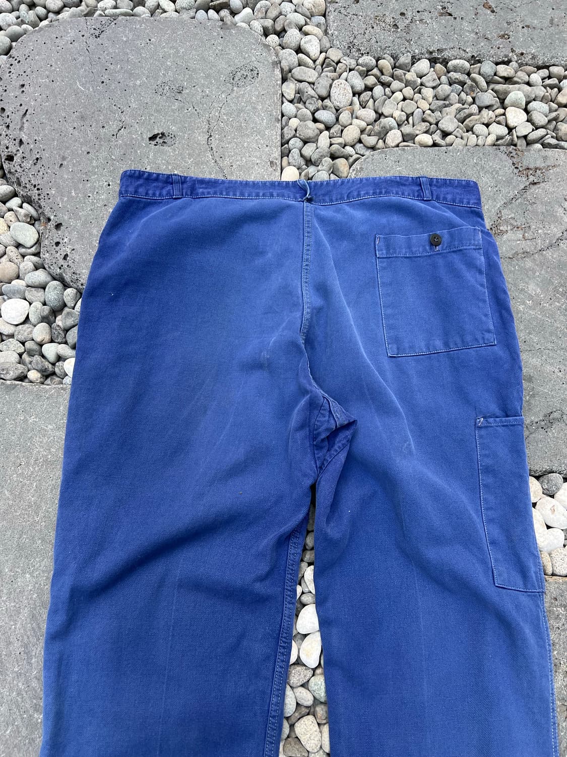 FADED BLUE REPAIR MARK OLD 빈티지프렌치워크팬츠 상품이미지7