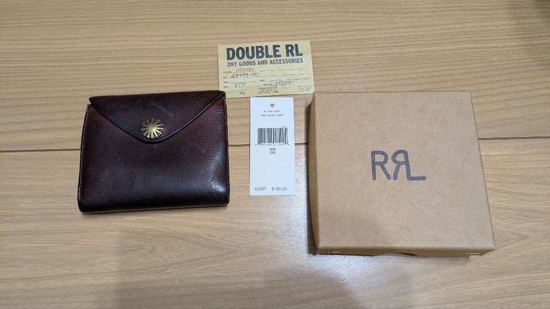 더블알엘 rrl 콘초 가죽 지갑 상품이미지2