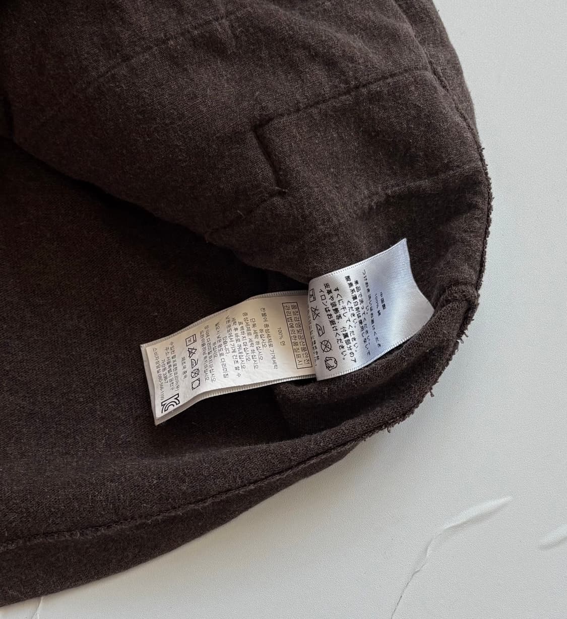 Polo 폴로 초코 x 브라운 엘보 패치 후드티 상품이미지5