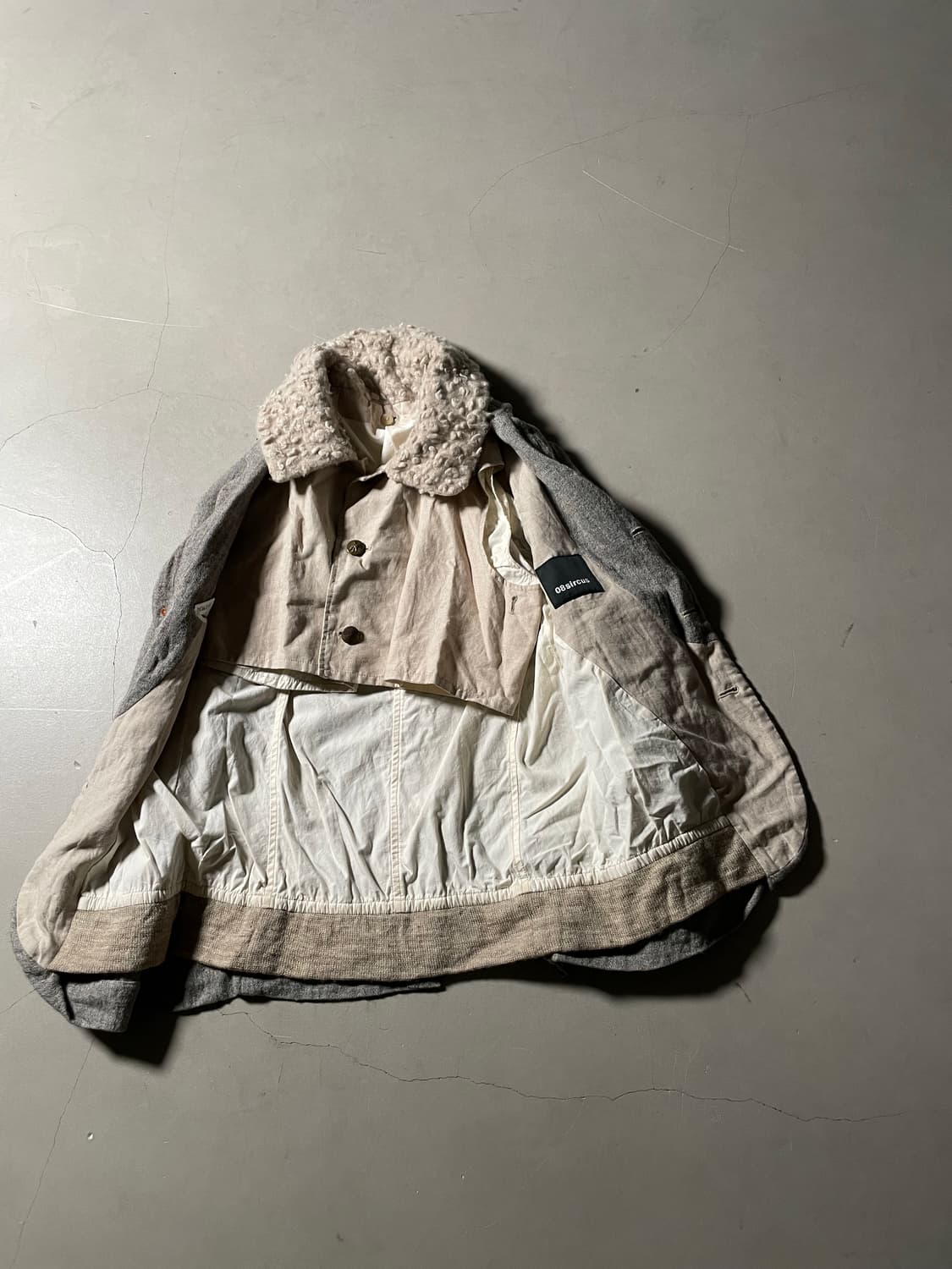  제로에잇서커스 Wool Linen Blend 2-Piece Jacket 상품이미지2