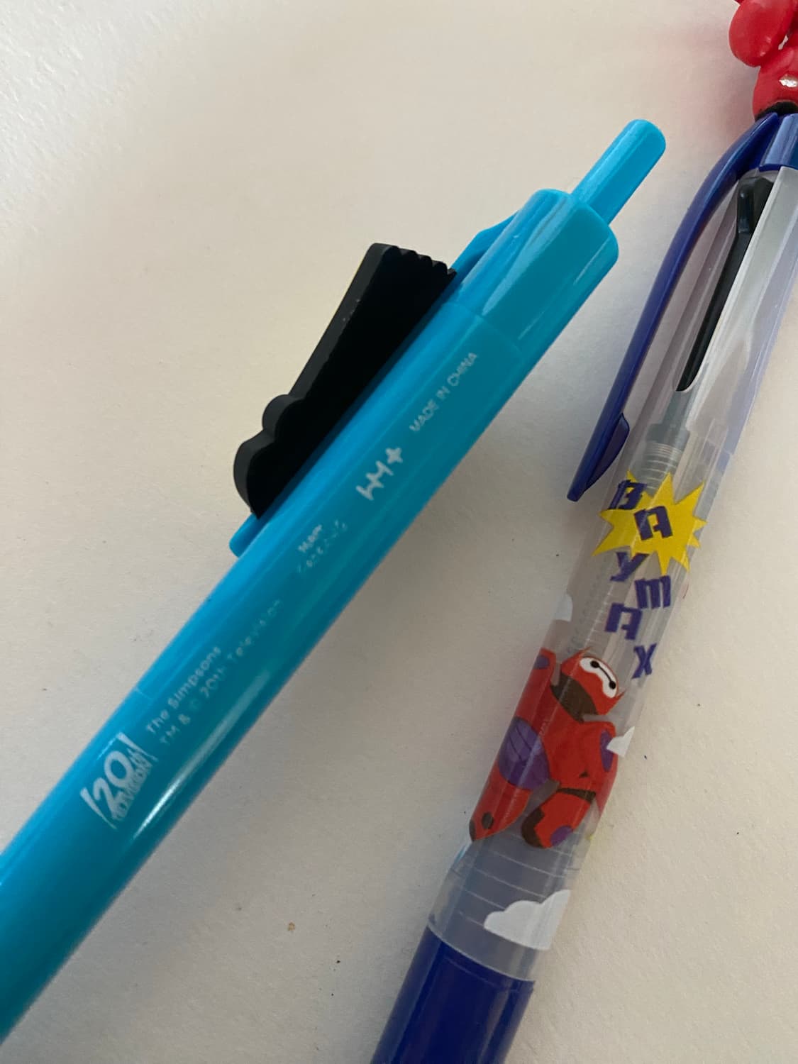 디즈니 프린세스/심슨 캐릭터 볼펜 세트 상품이미지6