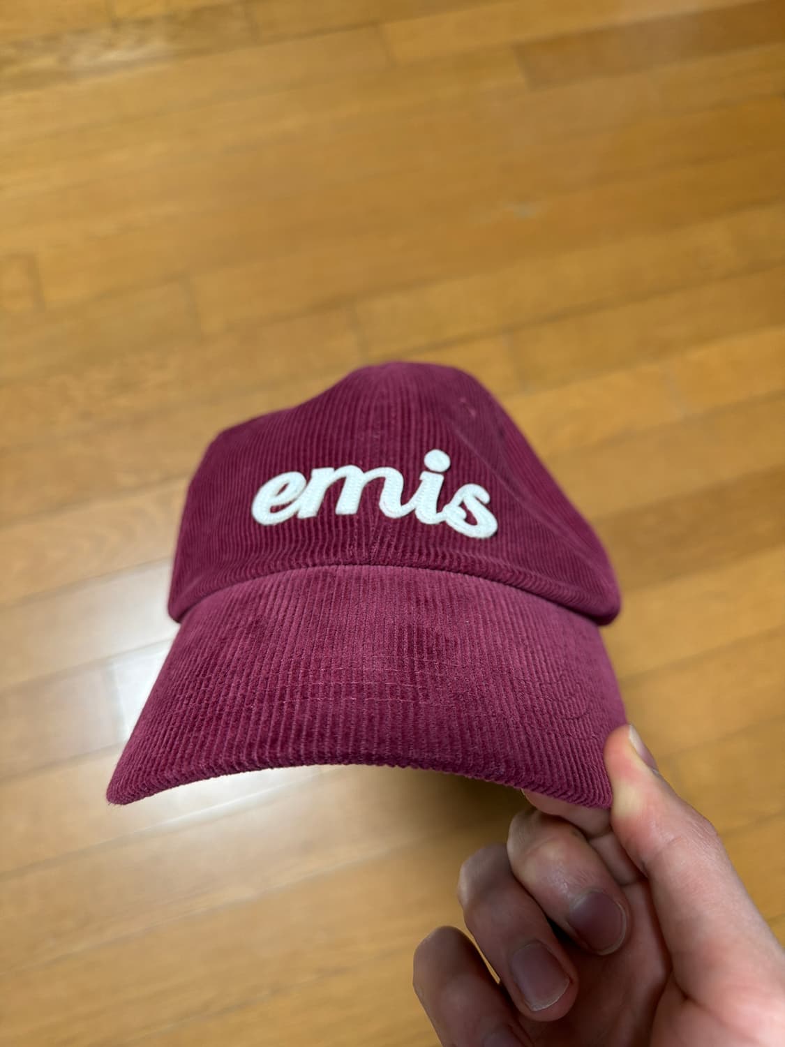 emis 버건디 캡 상품이미지1