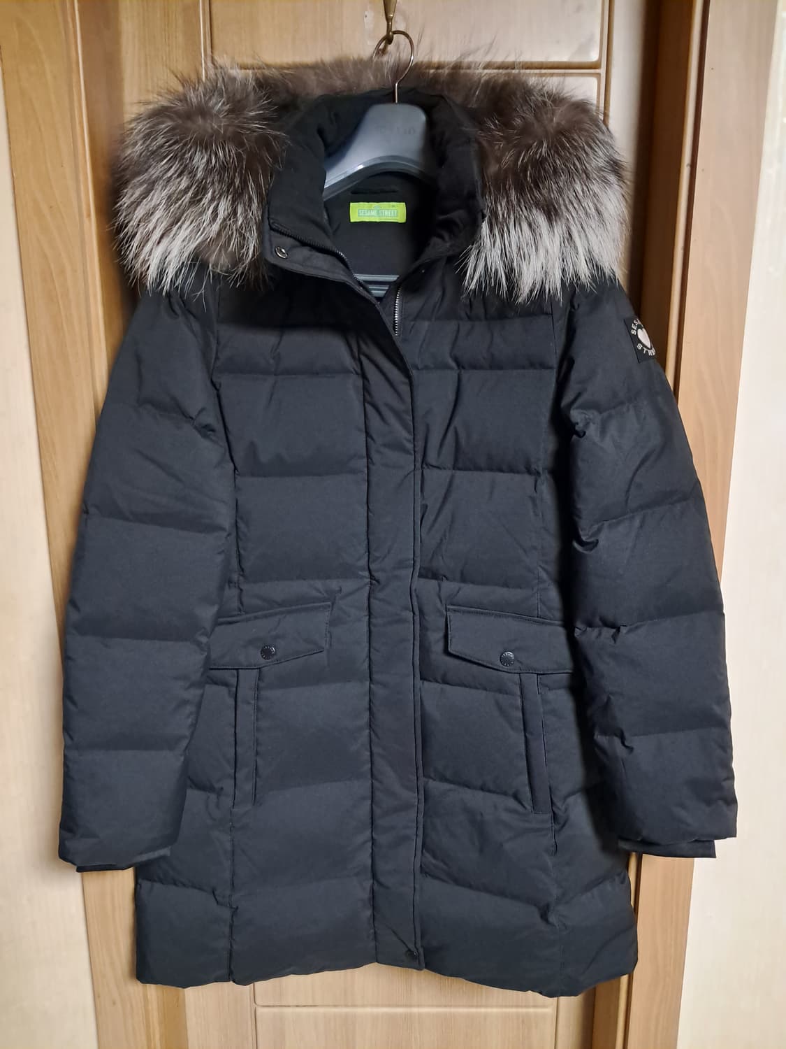 세사미스트리트 폭스퍼 롱패딩 95 상품이미지1