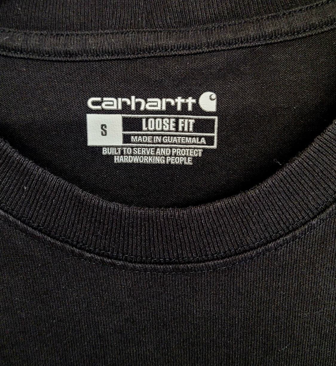 칼하트(carhartt) 루즈핏 포켓 라운드 판발티 판매 상품이미지5