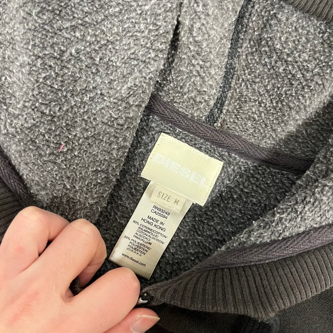 디젤 후드집업 상품이미지3