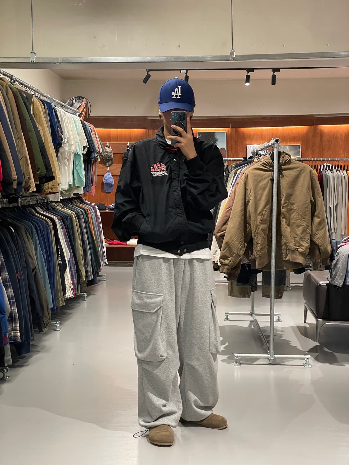 빈티지 레이싱 점퍼  상품이미지2